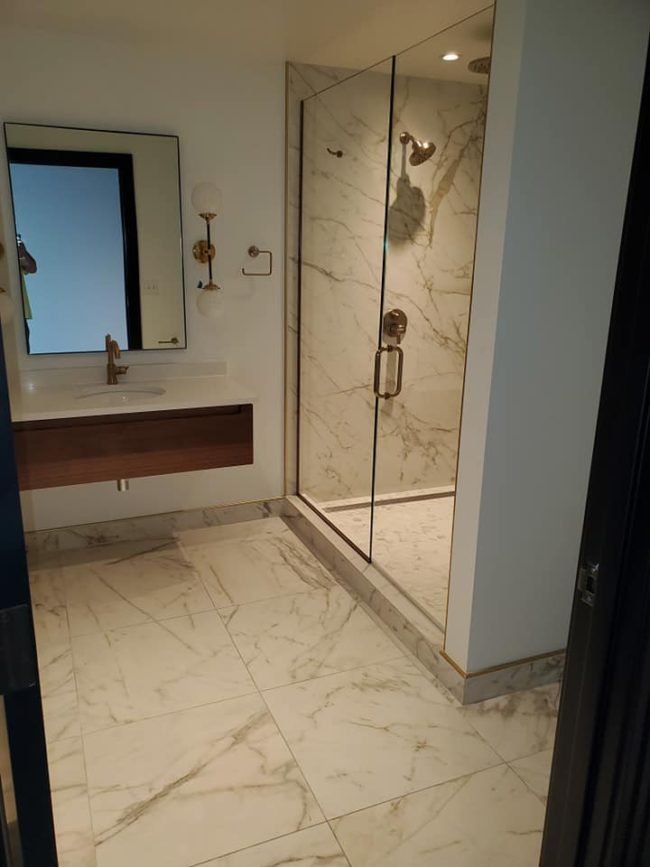 Bathroom Hotel Remodel